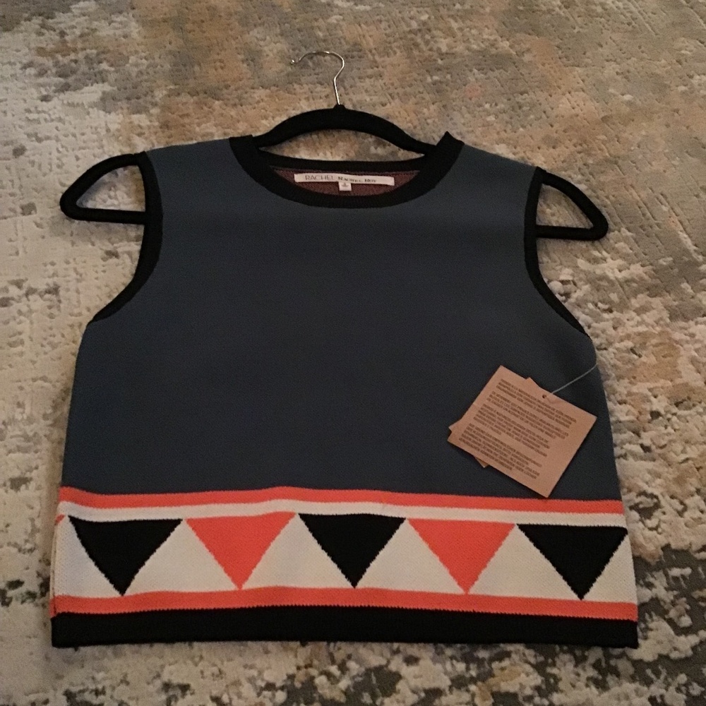 Rachel Rachel Roy Cropped Vest Brand New size small